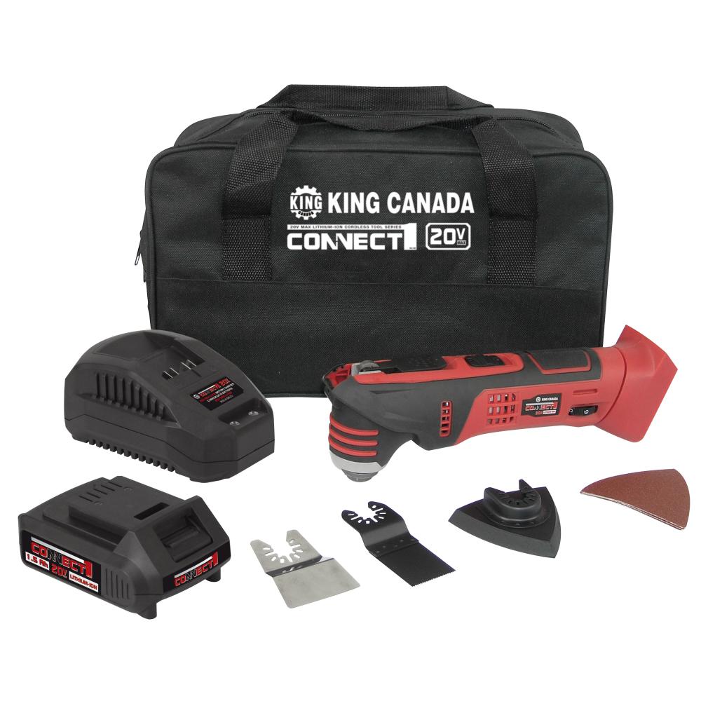 20V max. Li-ion cordless oscillating multi-tool kit