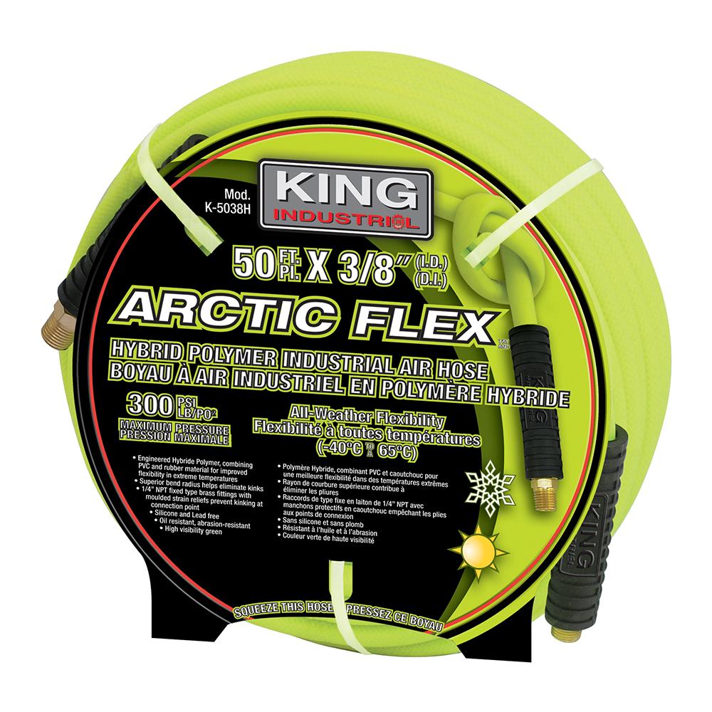 3/8" x 50' Hybrid polymer industrial air hose