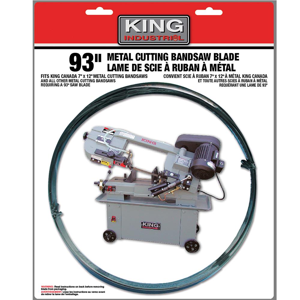 93" x .032" 3/4" -14 TPI metal cutting bandsaw blade