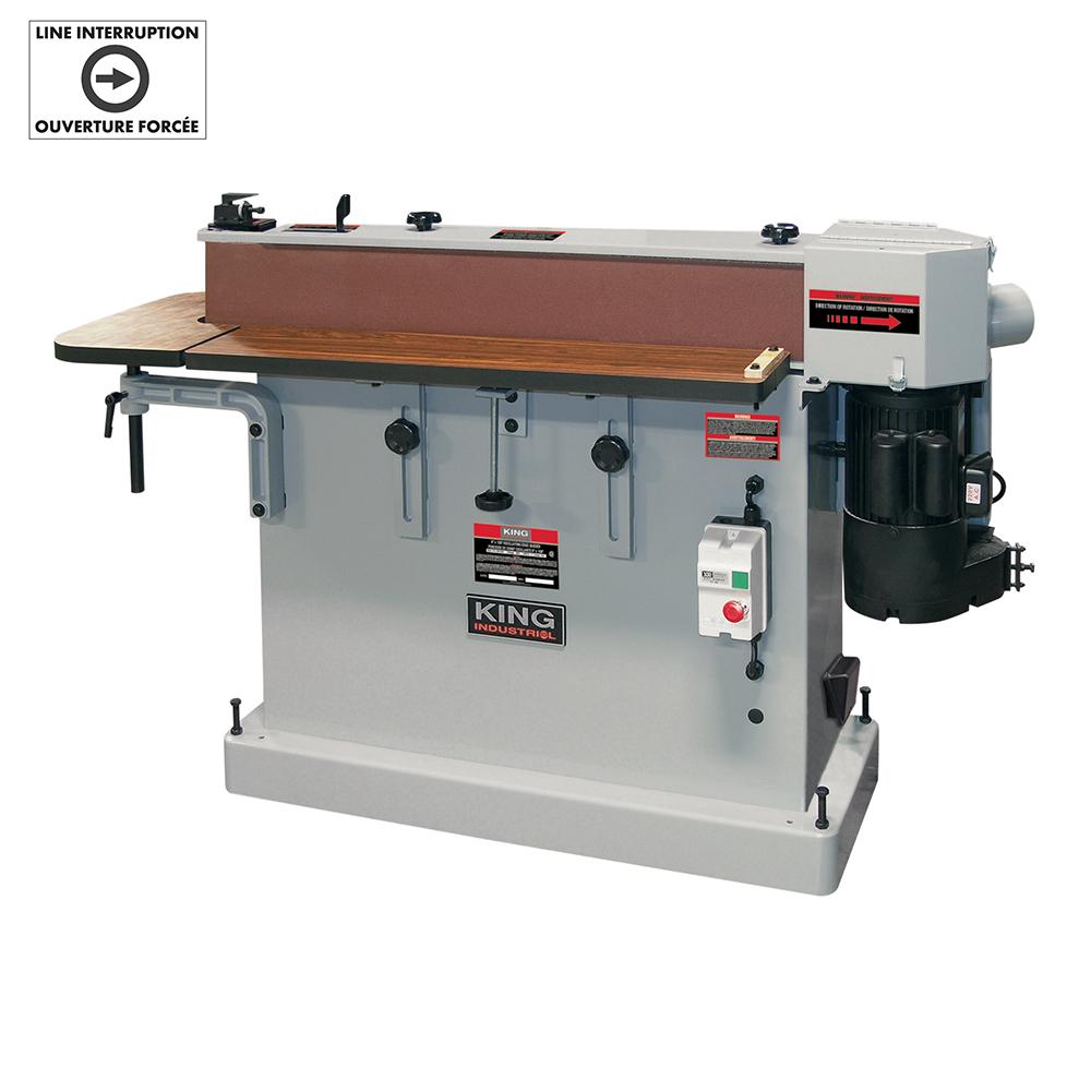 6" x 108" Oscillating edge sander