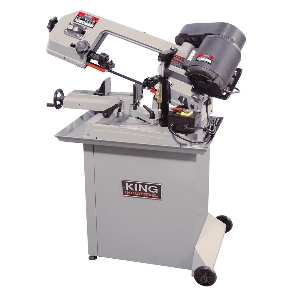 5" x 6" Dual swivel metal cutting bandsaw