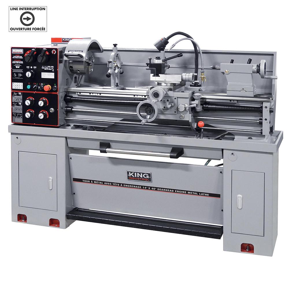 14" x 40" Metal lathe w/taper attachment