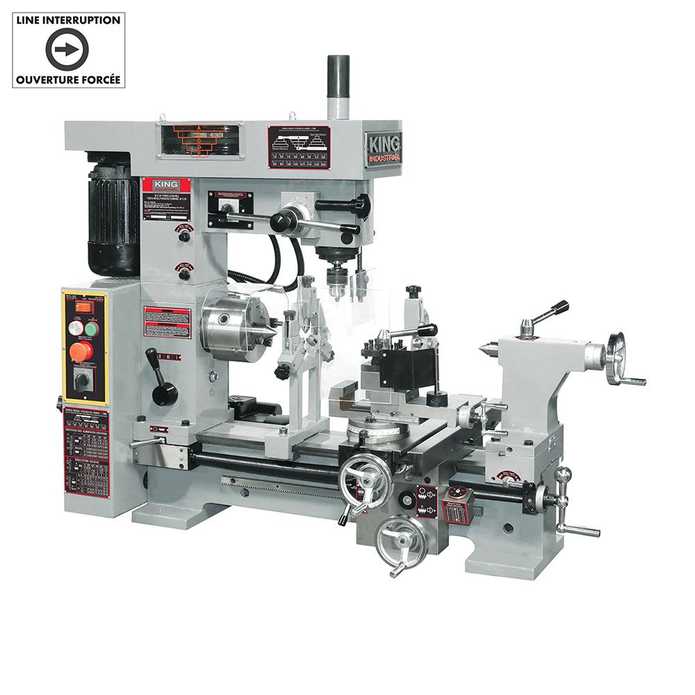 16" x 20" Combo lathe/mill