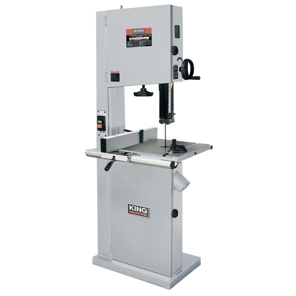17" Wood bandsaw with resaw guide