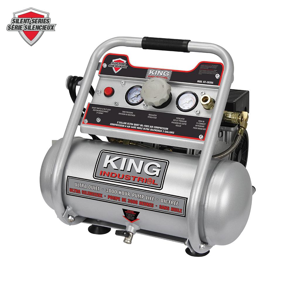 2 Gallon oil-free air compressor