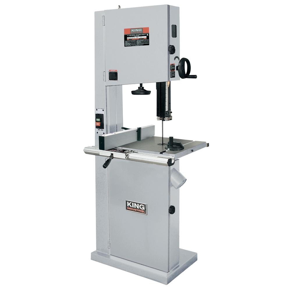 21" Wood bandsaw with resaw guide