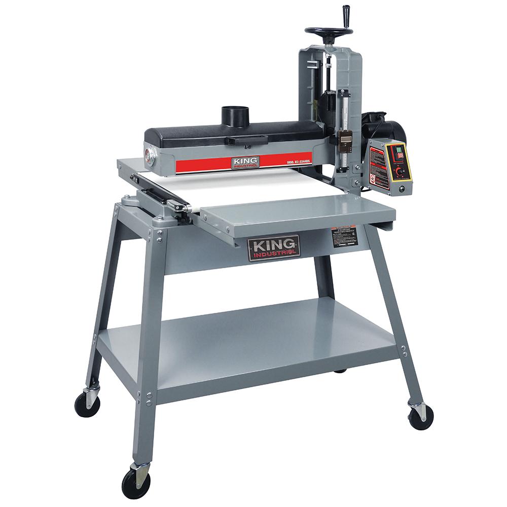 22" Open drum sander