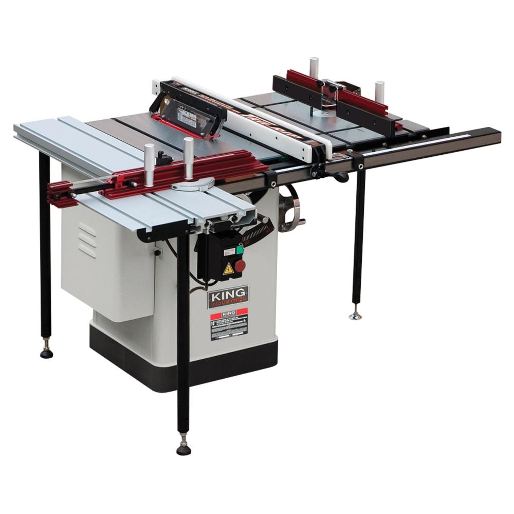 10" Cabinet 3HP saw with 30" rip fence/router table/sliding table