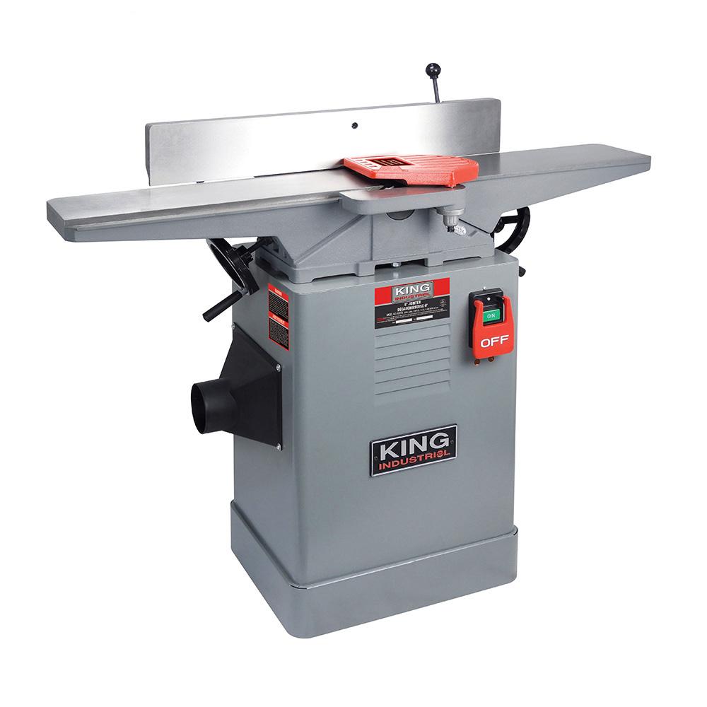 6" Jointer with 3 knife cutterhead