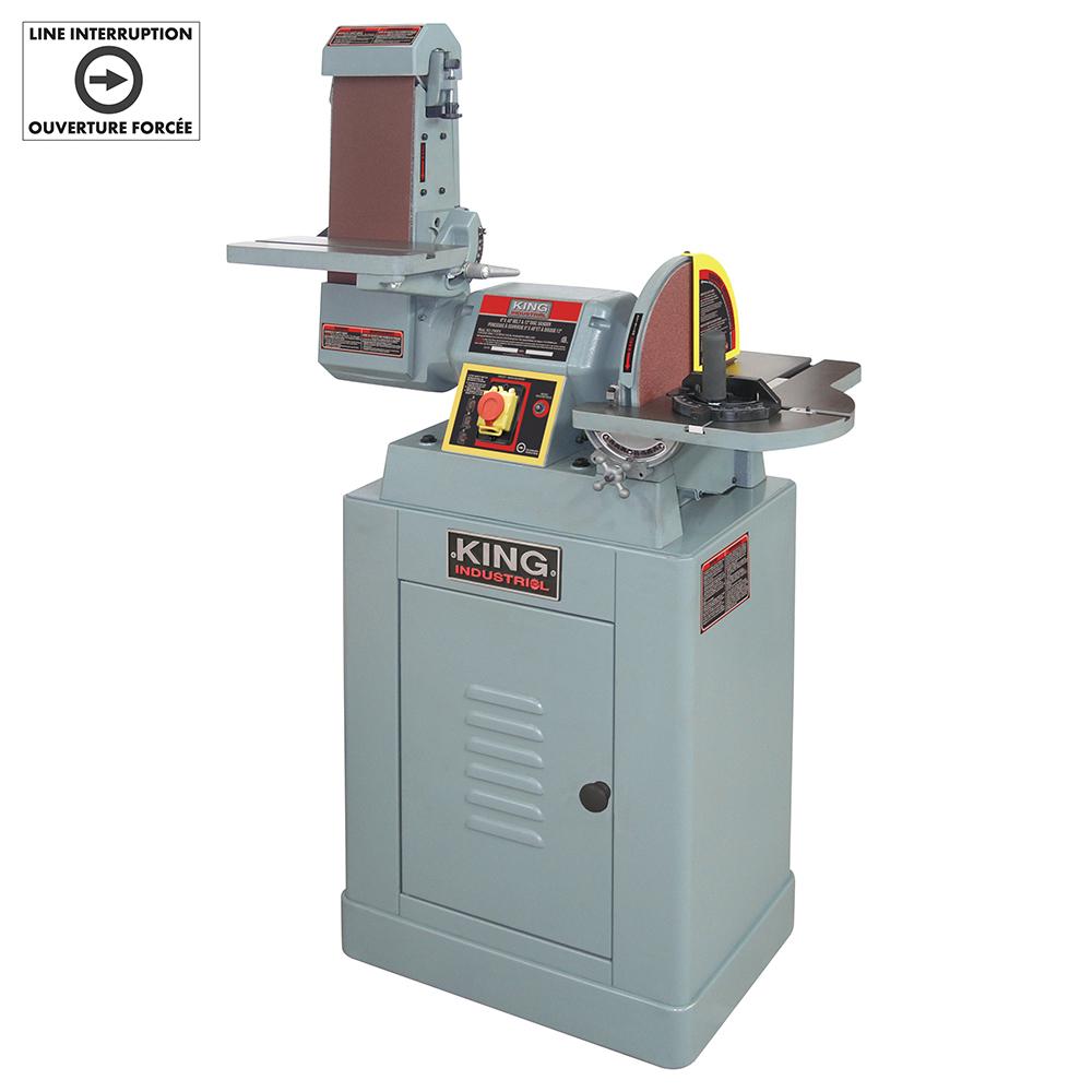 6" x 48" Belt & 12" disc sander