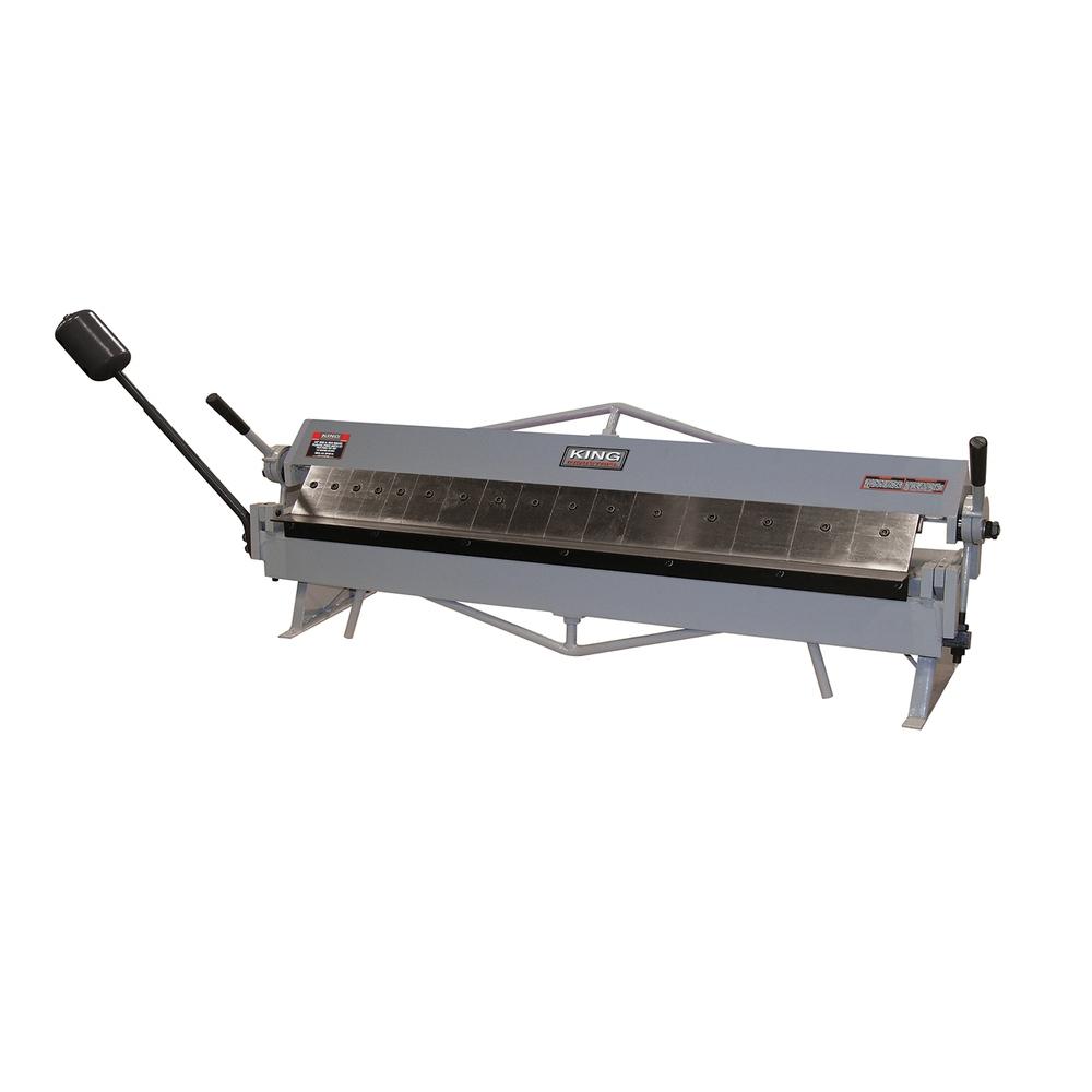 48" x 16 Ga. box & pan brake