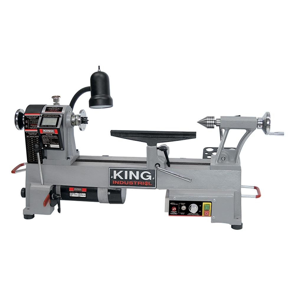 12" x 18" Variable speed wood lathe