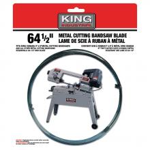 King Canada KBB-115-14 - 64-1/2" x .025" 1/2" -14 TPI metal cutting bandsaw blade