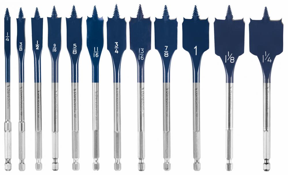12 pc. DaredevilÂŽ Spade Bit Se