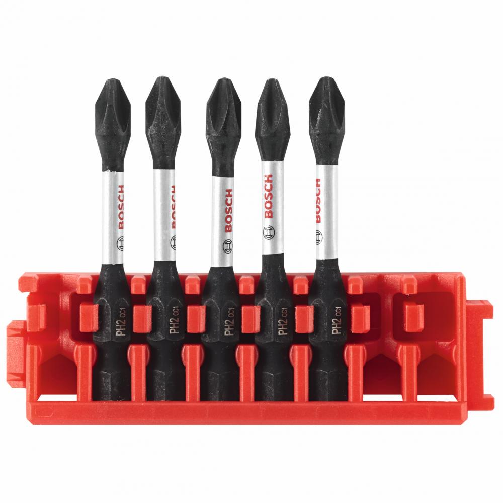 5 pc. 2 In. PhillipsÂŽ #2 Power Bit