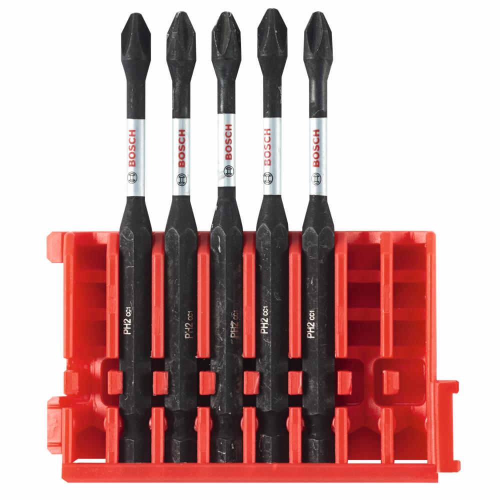 5pc. 3.5 In. Phillips #2 Power Bit