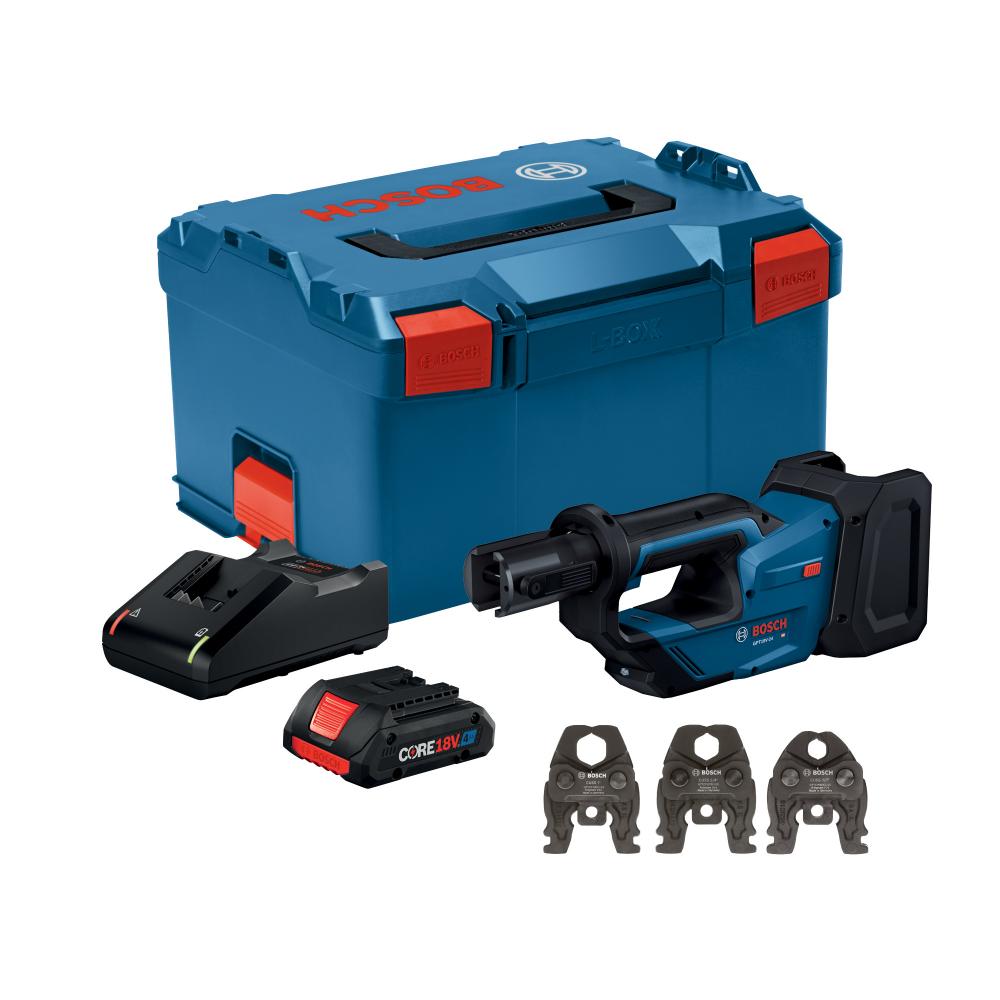 Press Tool W/ 1/2", 3/4", 1" Jaws