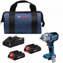 Bosch GDS18V-330CB25 - 18V 1/2 In. Impact Wrench Kit