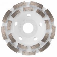 Bosch DC4518 - 4.5" Double Row Segmented Diamond Cup Wheel for Concrete