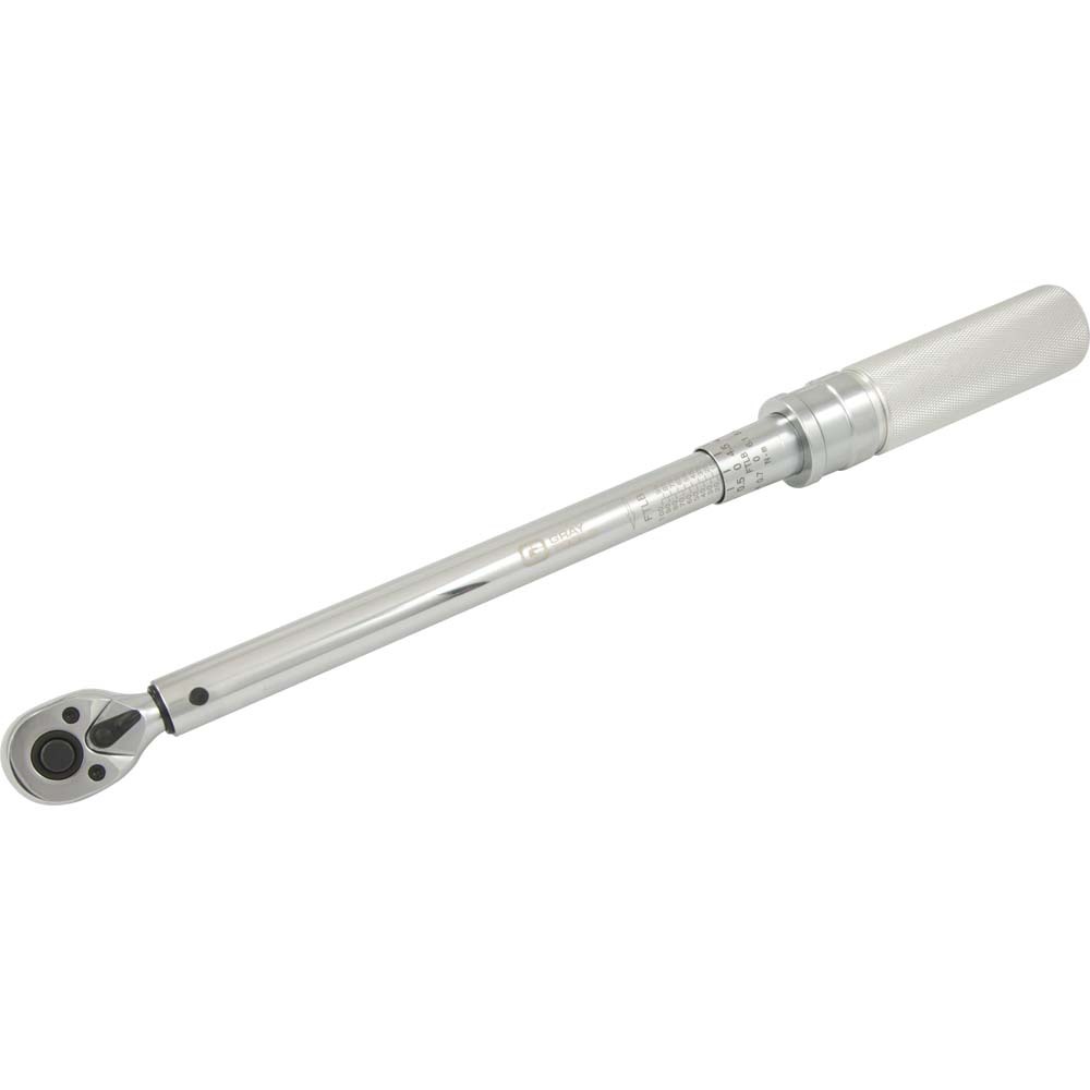 3/8" Drive Heavy Duty Ratchet Head Torque Wrench