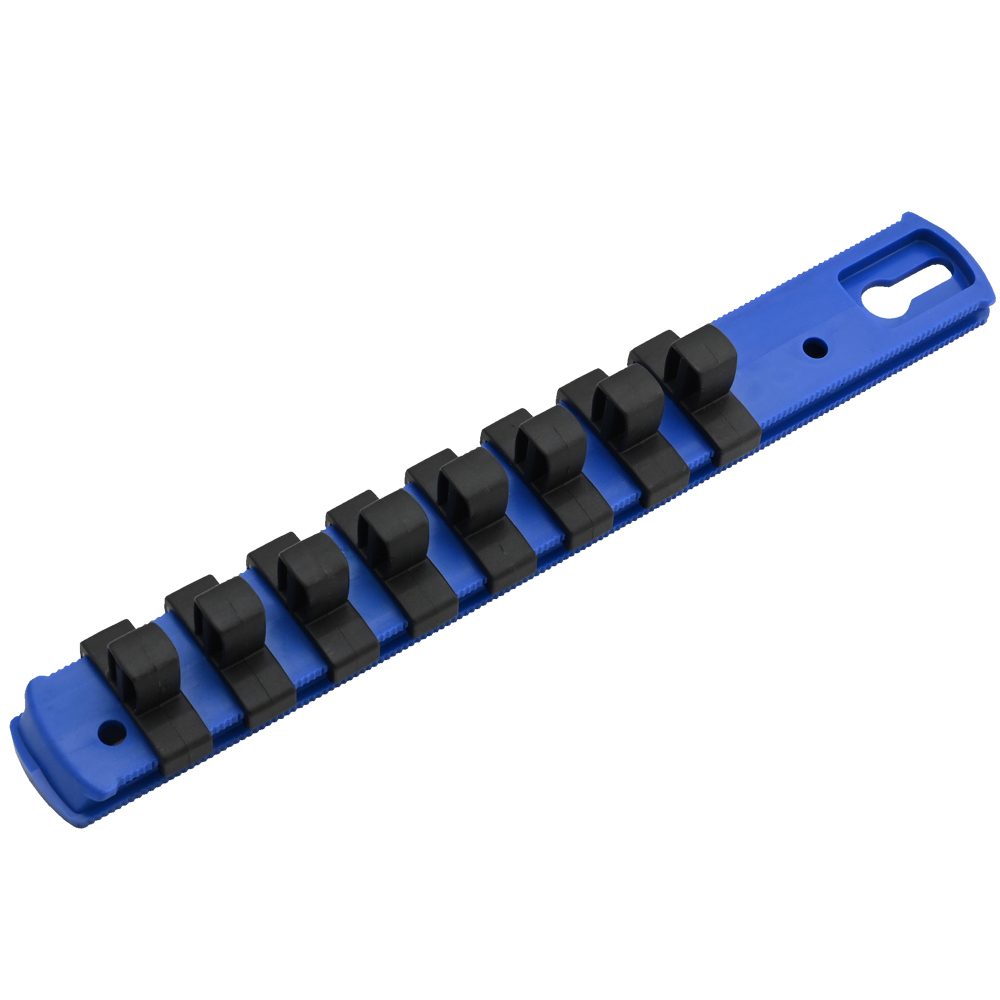 3/8" Drive Socket Organizers for SAE Sockets - Blue