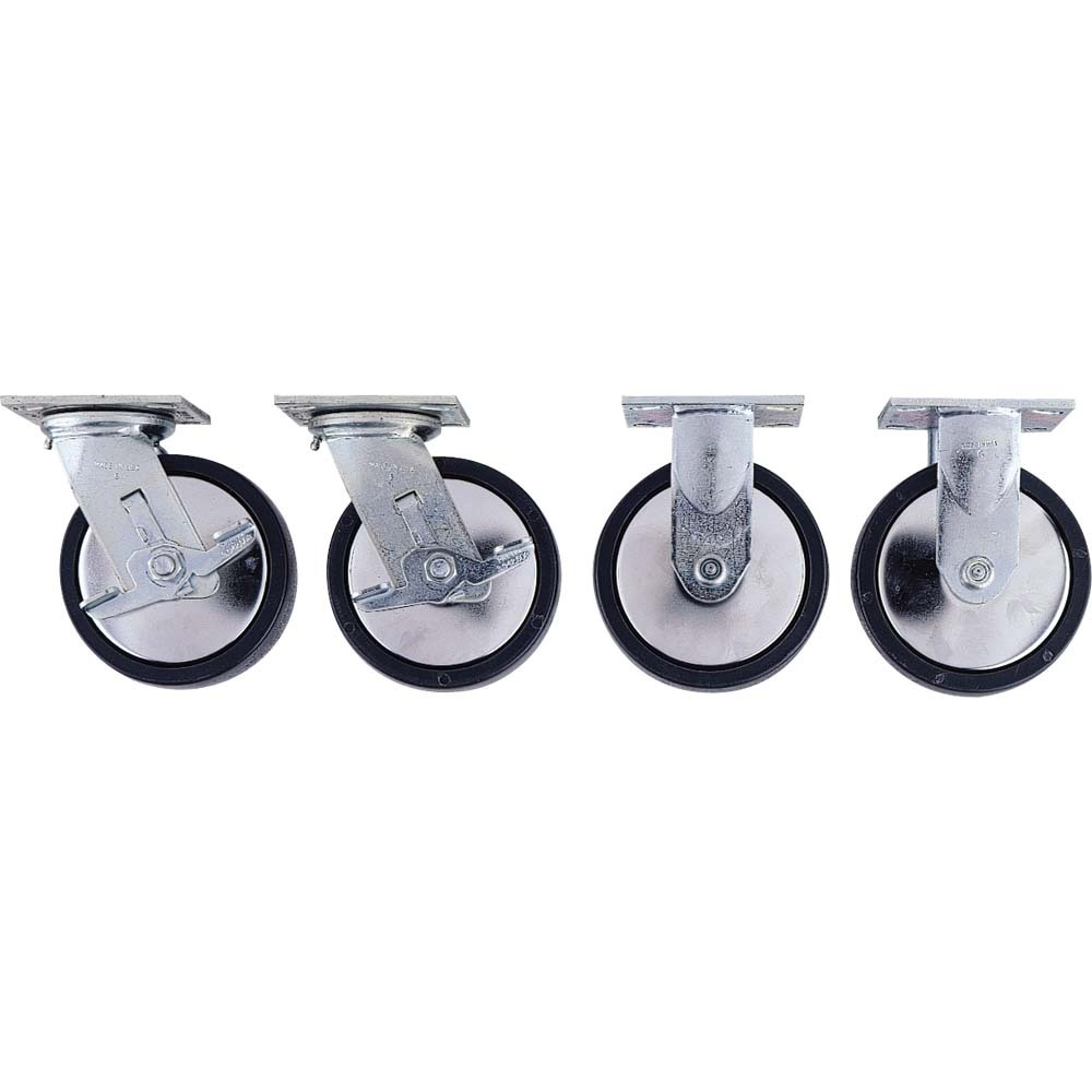 Caster 6"-2 Swivel,2 Fix.