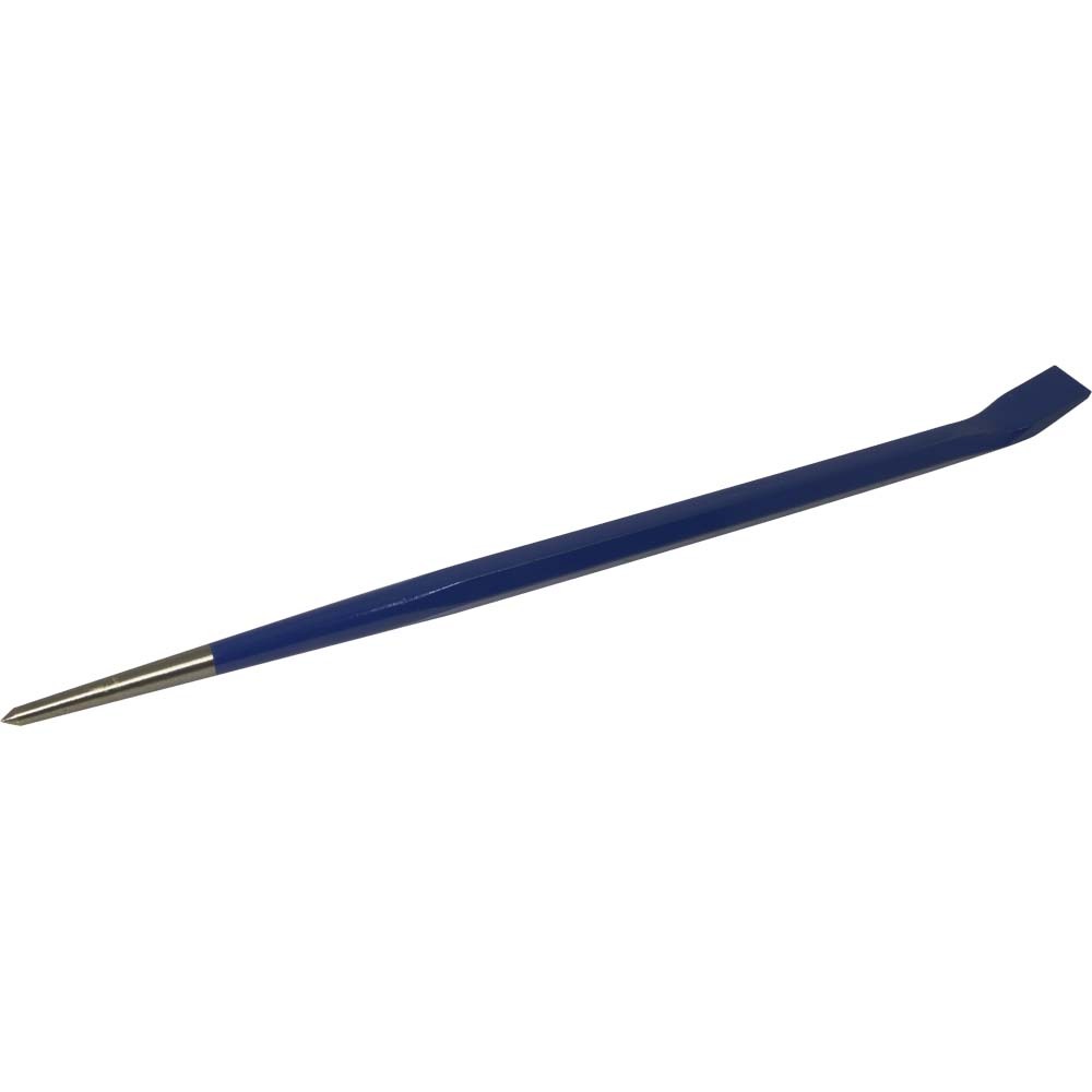 18" Pinch Bar, 5/8" Hexagon Shank, Royal Blue Paint Finish
