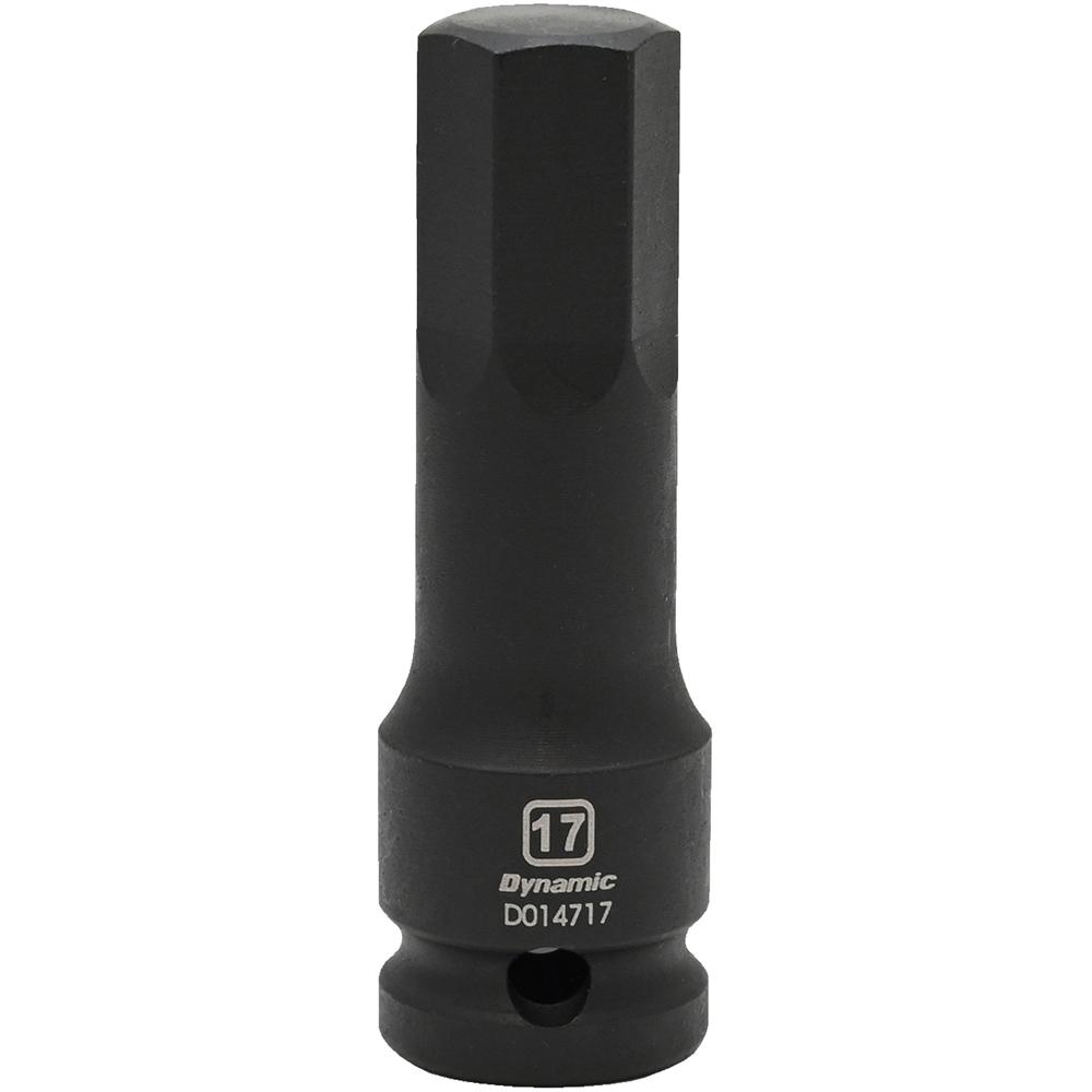 1/2" Drive Metric Hex Head, 17mm, Bit Impact Socket