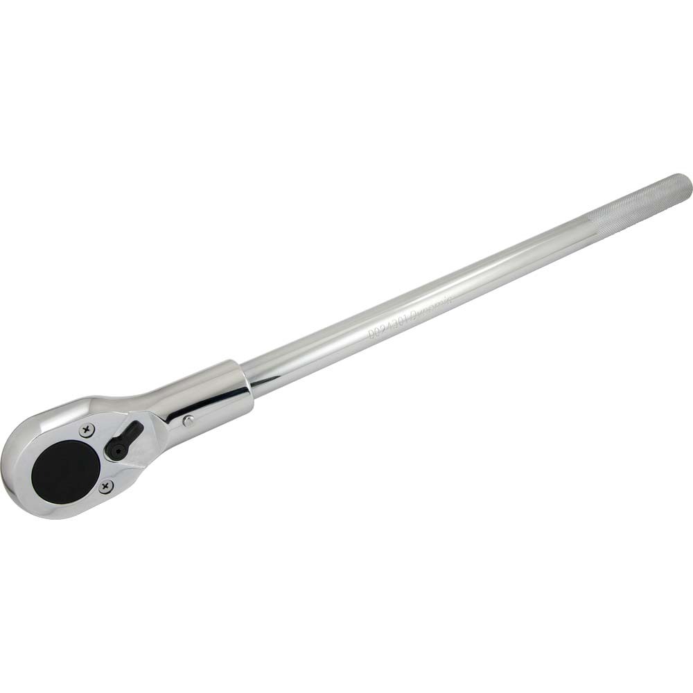 1" Drive 24 Tooth Chrome, Reversible Ratchet, 24" Long