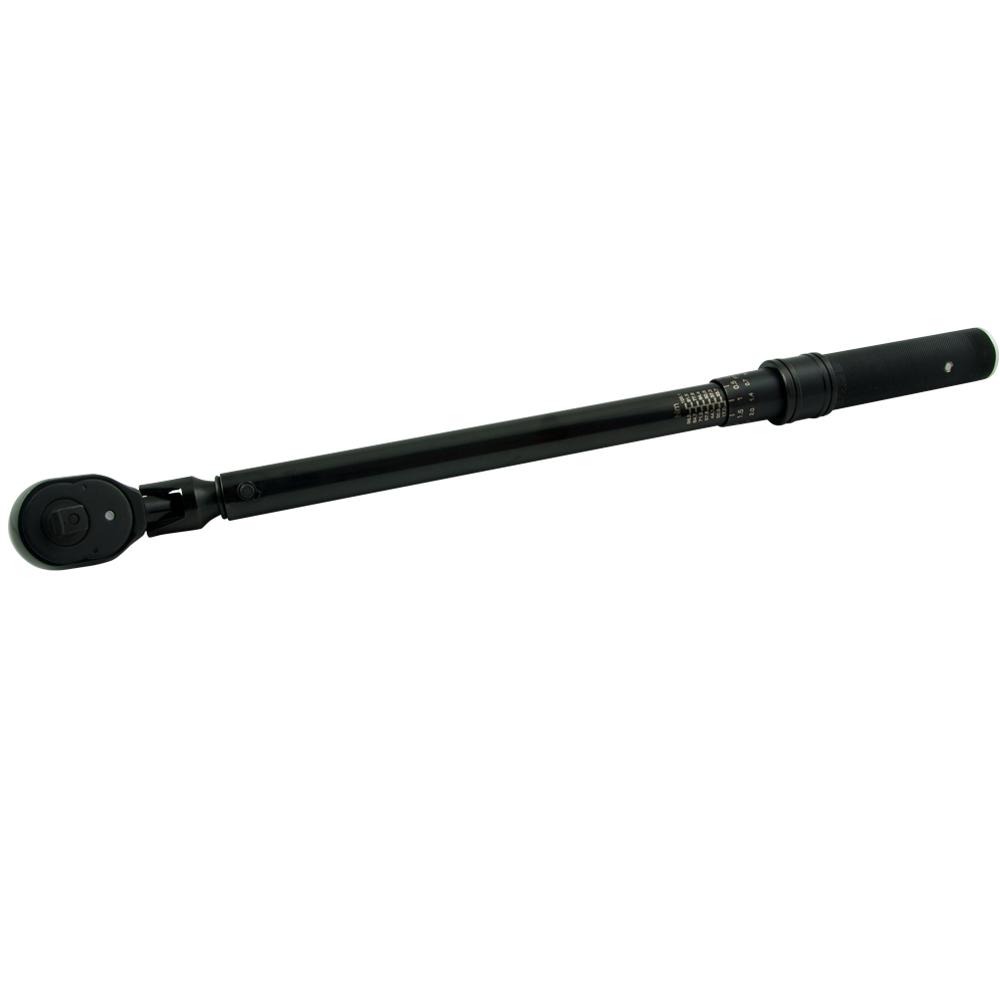 3/8" Drive Flex Head Torque Wrench, 10-80 Ft/lbs., 32 Teeth