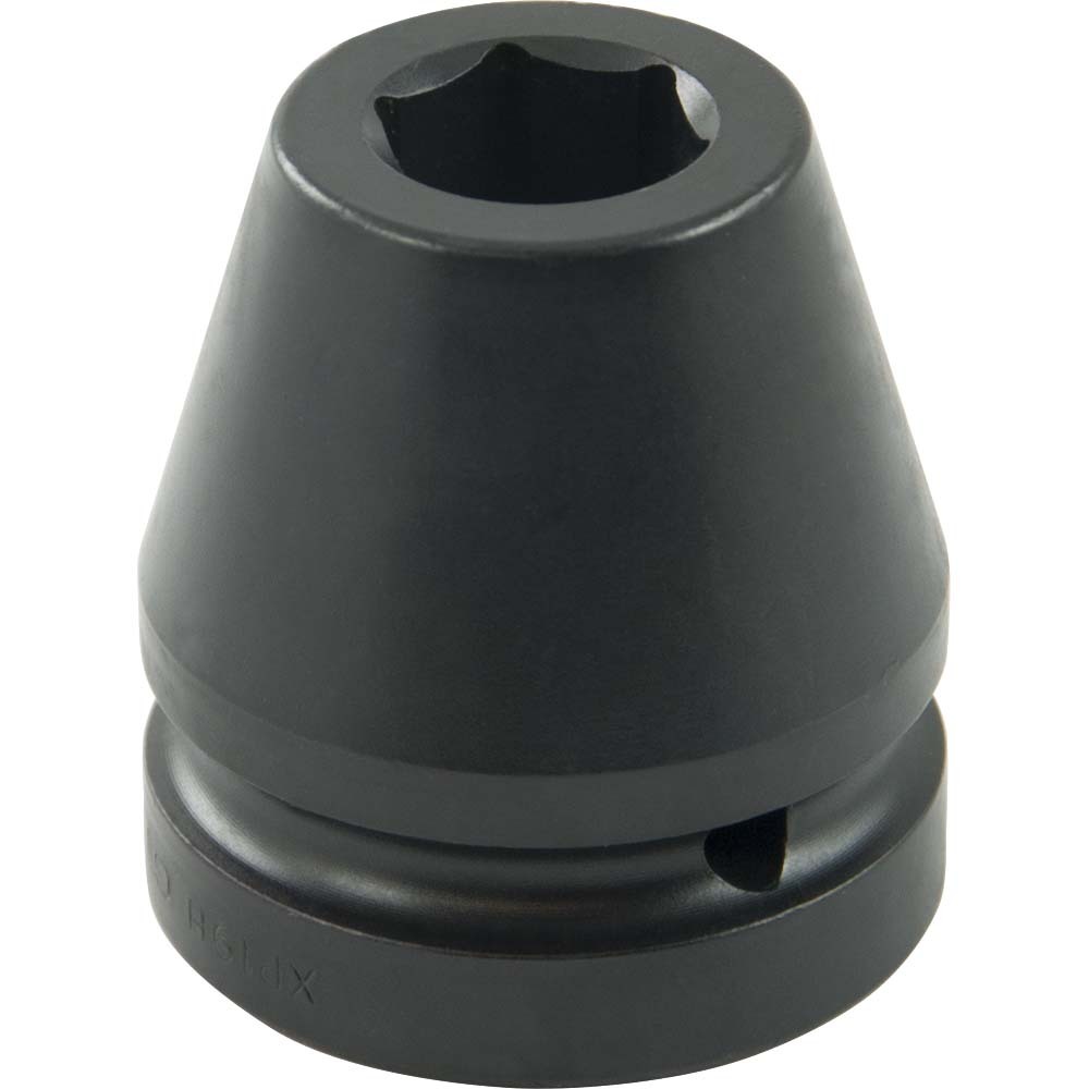 19mm X 1" Drive, 6 Point Standard Length, Impact Socket