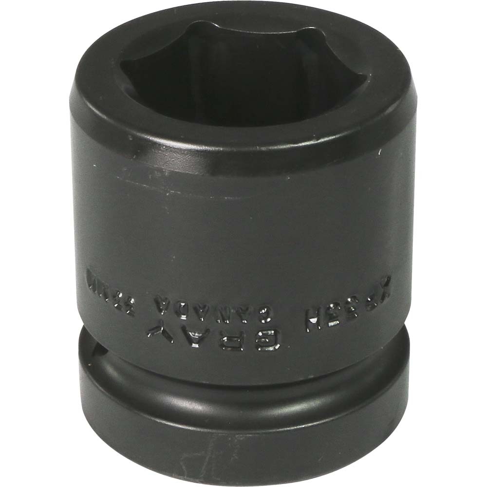 33mm X 1" Drive, 6 Point Standard Length, Impact Socket