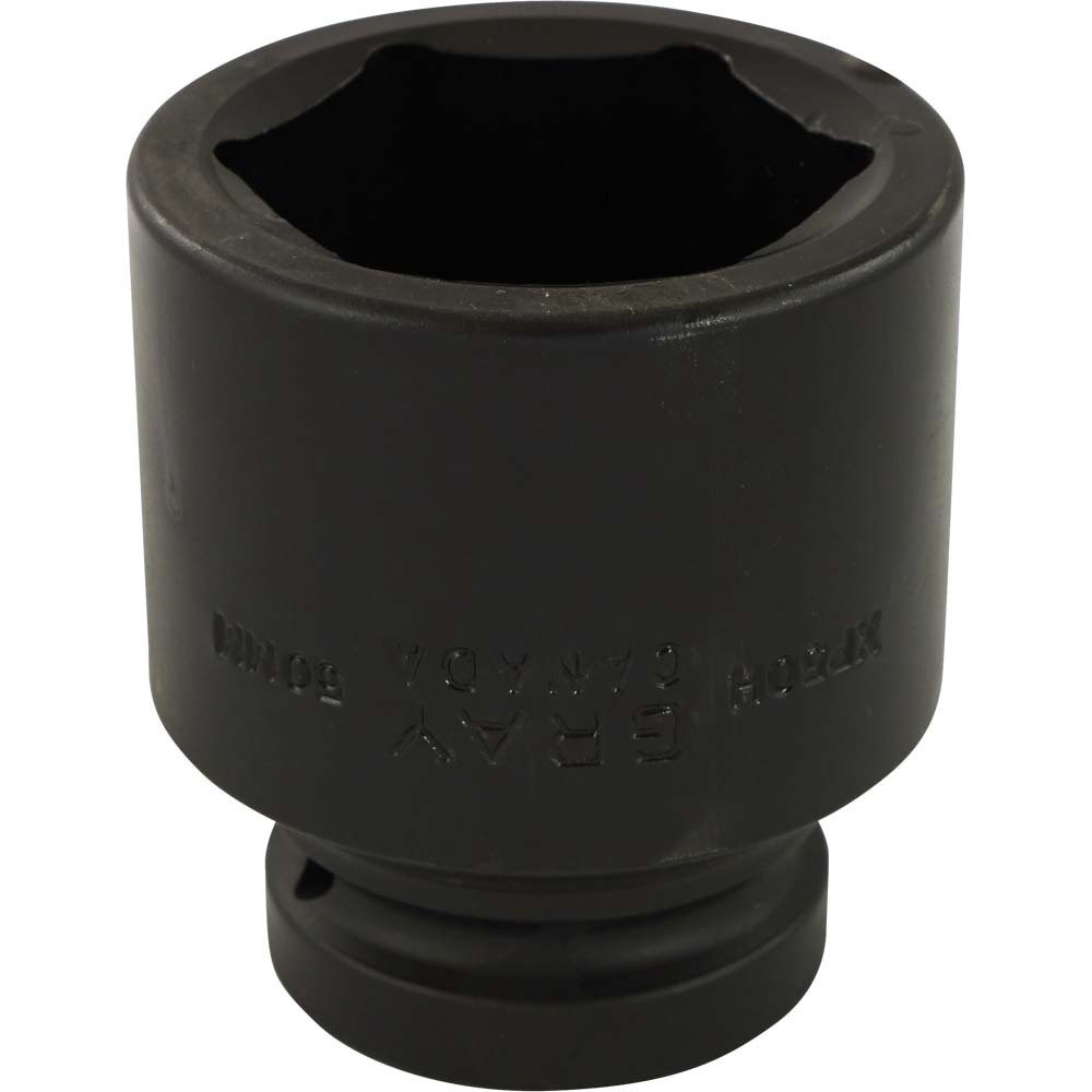 50mm X 1" Drive, 6 Point Standard Length, Impact Socket