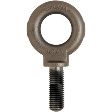 Gray Tools BS08 - 1/4-20 Shoulder Pattern Eye Bolt, 1" Shank