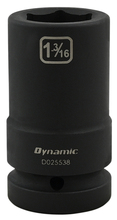 Gray Tools D025538 - 1-3/16'' X 1" Drive, 6 Point Deep Length, Impact Socket