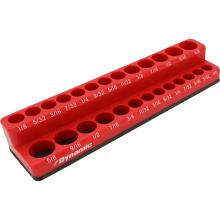 Gray Tools D029000 - 1/4" Drive SAE Magnetic, 26 Socket Organizer