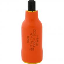 Gray Tools MTW8-I - 8mm X 3/8" Drive Standard Length Hex Head, 1000V Insulated Socket