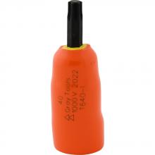 Gray Tools T640-I - T40 X 3/8" Drive Standard Length Torx Head, 1000V Insulated Socket