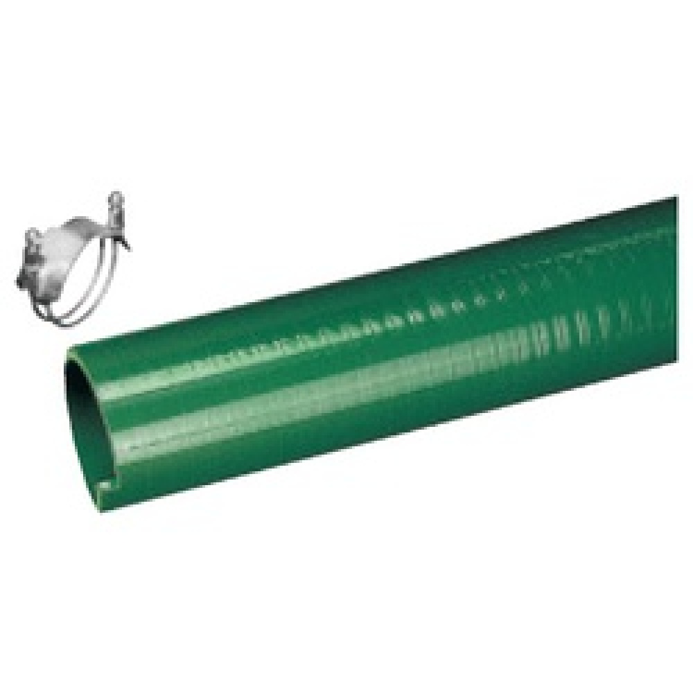 HOSE SUCT OLIVE GRN 2IN PVC