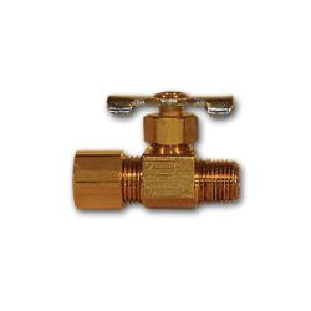 VALVE NDL 1/4 X 1/8IN COMPRESSION X MPT