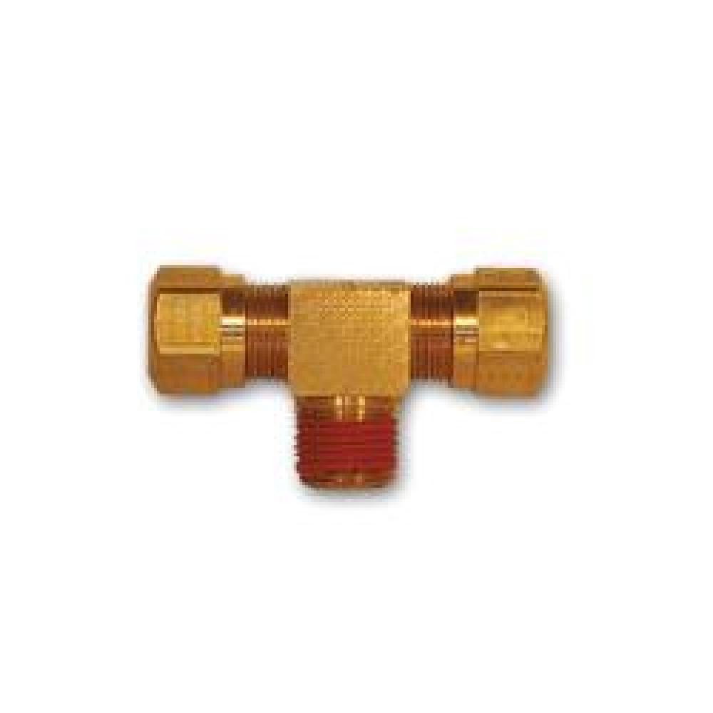 TEE BR 3/8IN TUBE OD 1/4IN TUBE OD 1/4IN