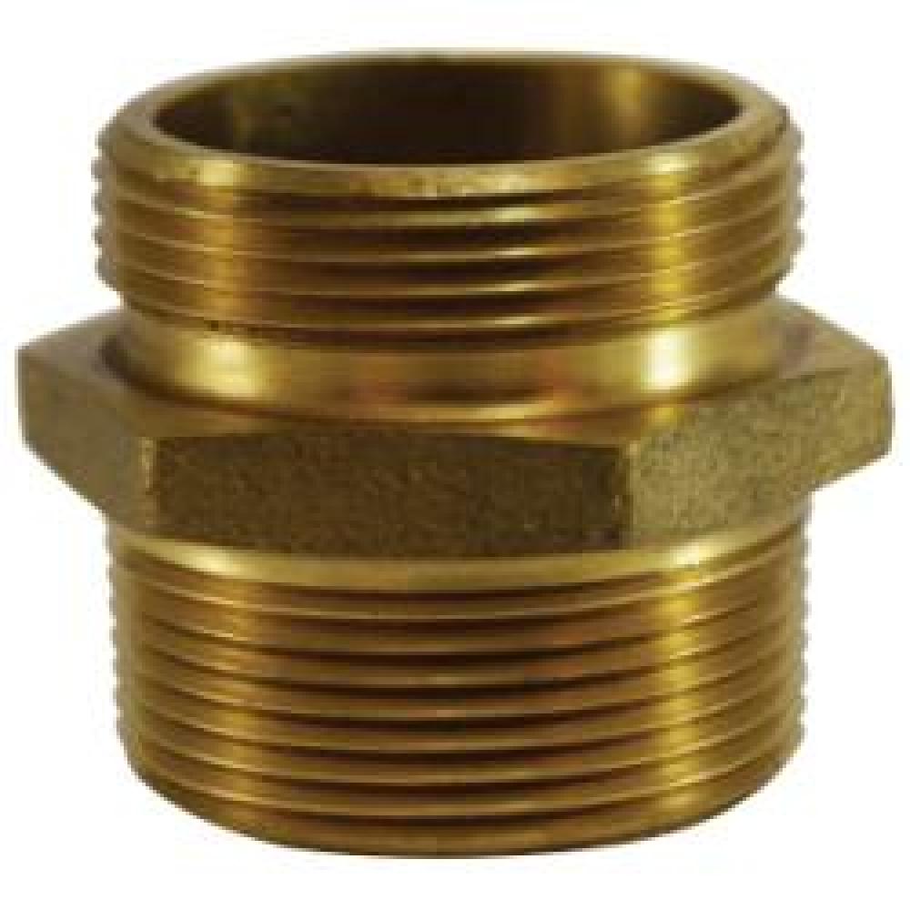 NIPPLE HEX HOSE FIRE 2IN MNPT 2-1/2IN