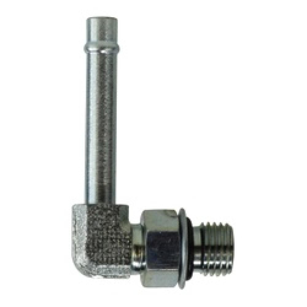 INSERT HOSE 90 DEG 1/4IN HOSE 7/16IN