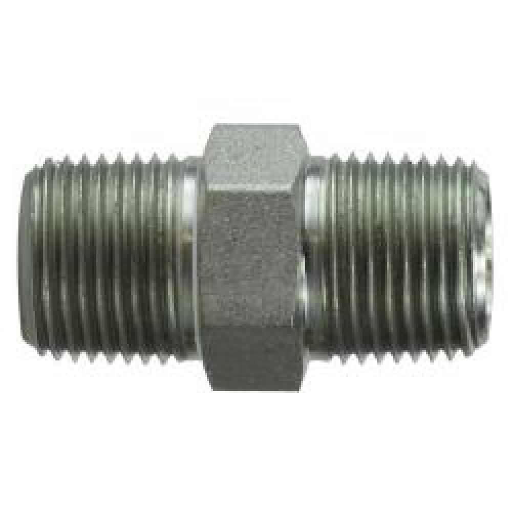NIPPLE PIPE HEX 1/8IN MPT 1/8IN MPT STL