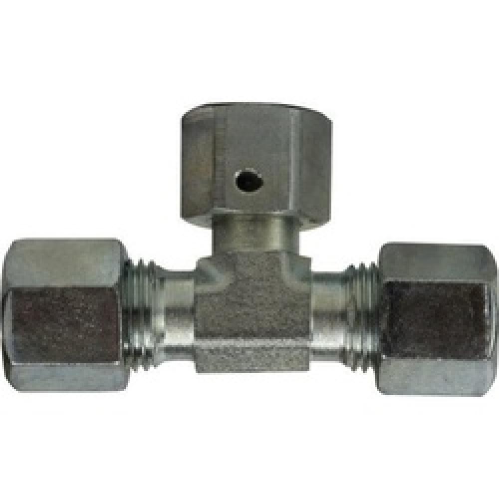 TEE BR STUD ADJUSTABLE 18MM FEM DKO SWVL