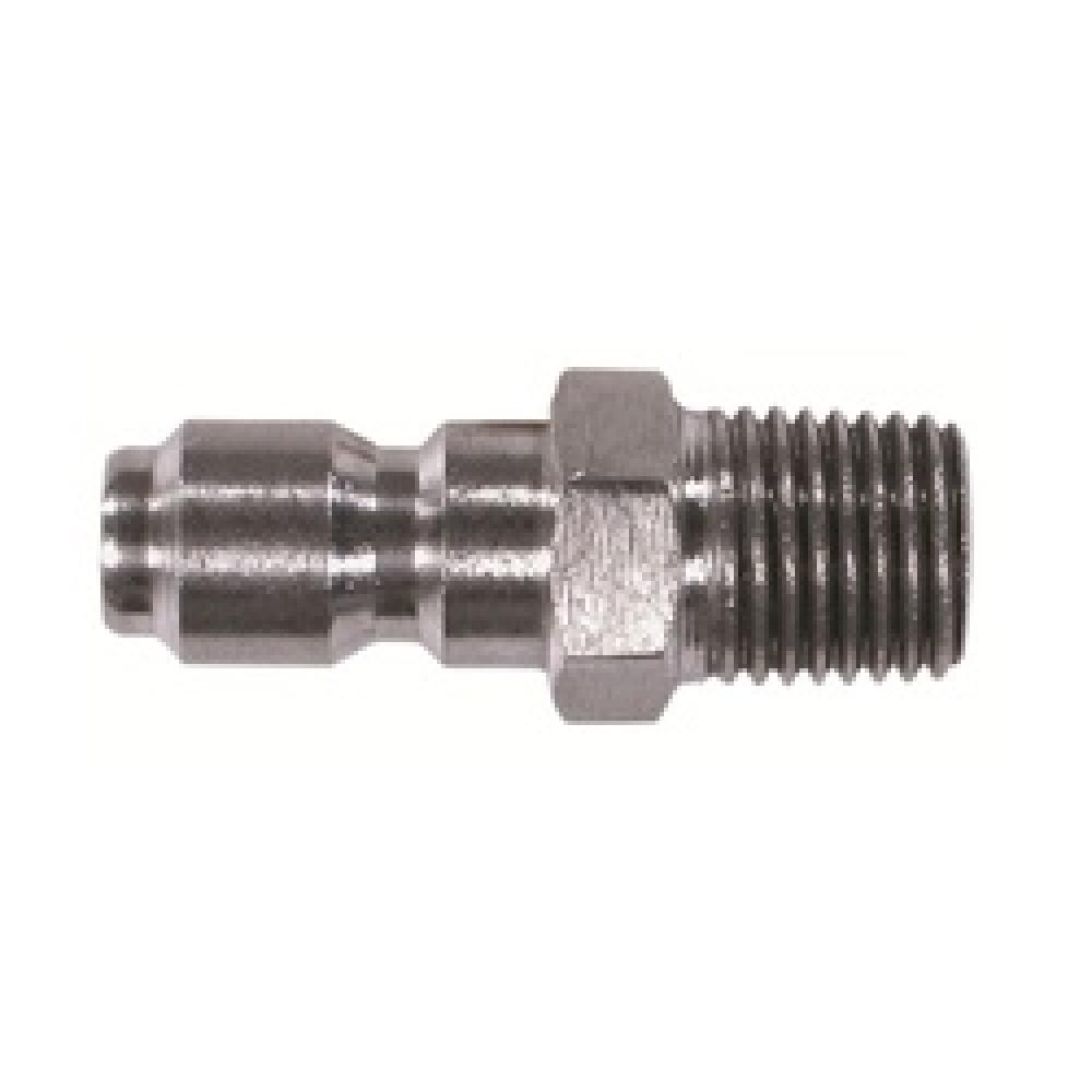 PLUG THRU STR DISC QUICK 1/4IN MPT SST