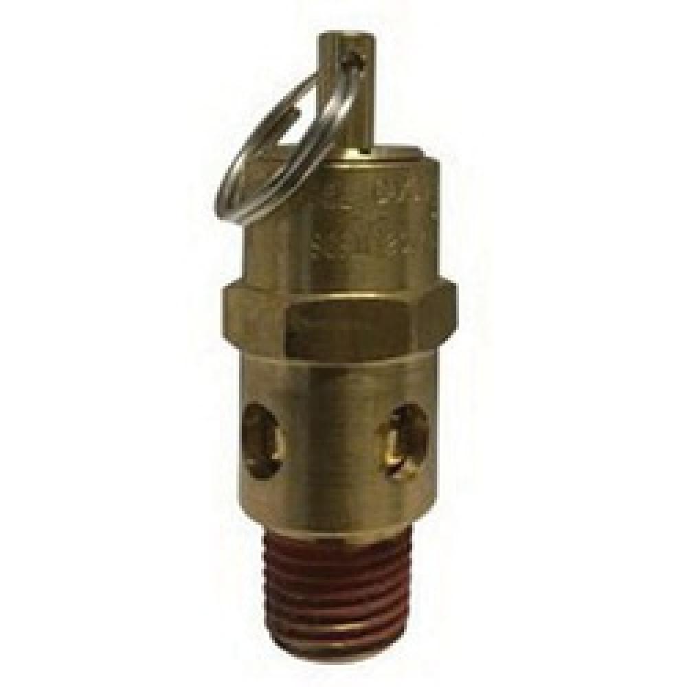 VALVE SAF 1/4IN MPT 140CFM 150PSI BRS