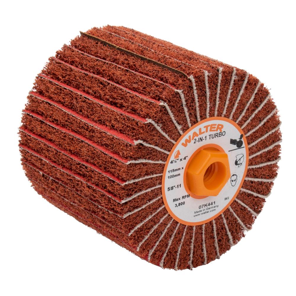 4-1/2X2X5/8-11" TWO-IN-ONE TURBO DRUM