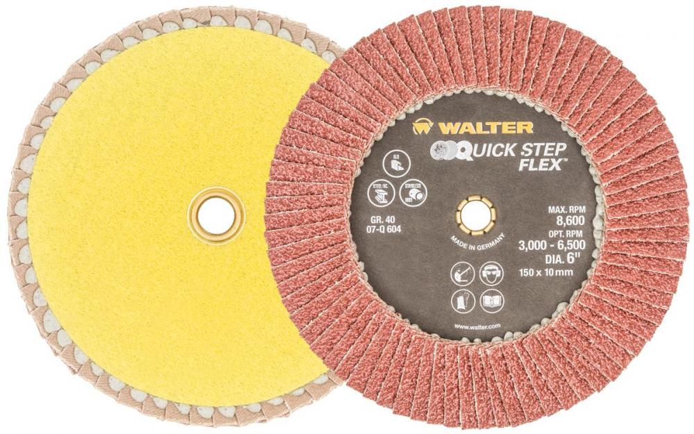 6" GR40 QS FLAP DISC