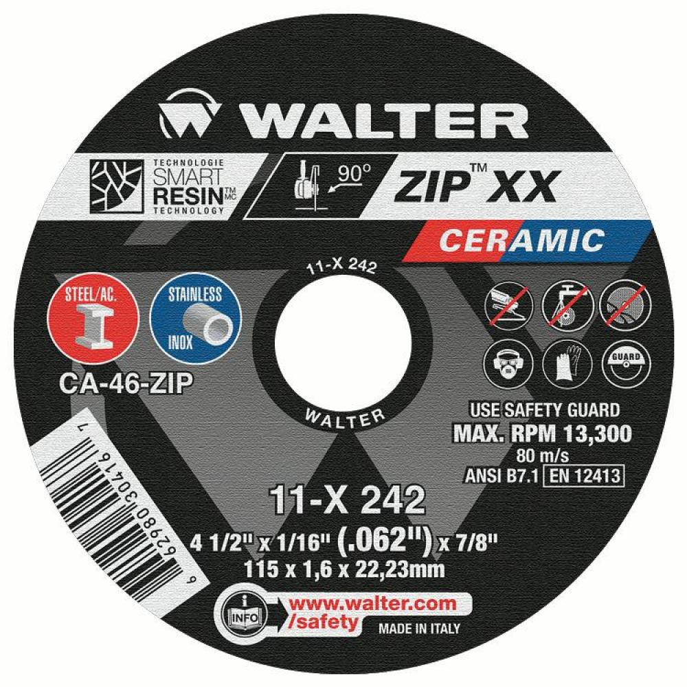 ZIP XX, 4 1/2'' x 1/16'' x 7/8'', T1